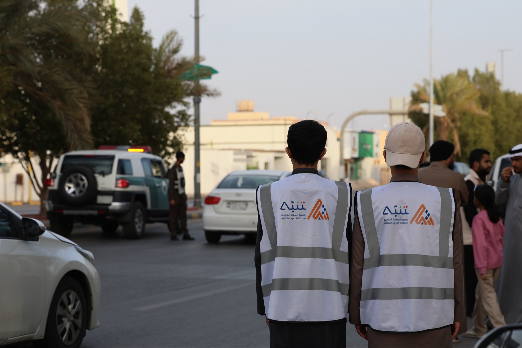 صورة من توزيعات في الميدان لحملة تنبه تسلم